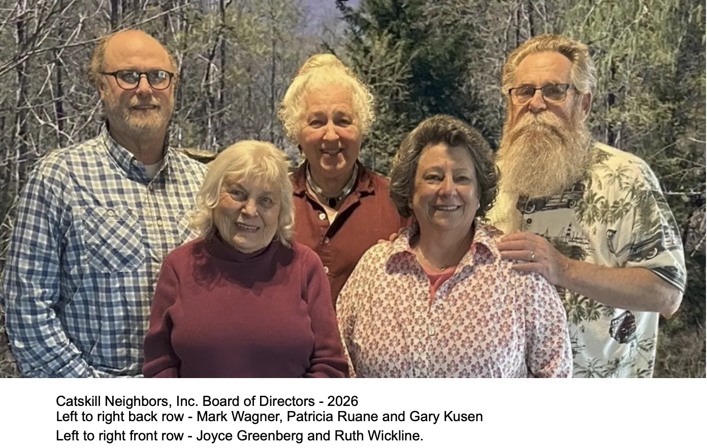 Catskill Neighbors, Board of Directors 2026