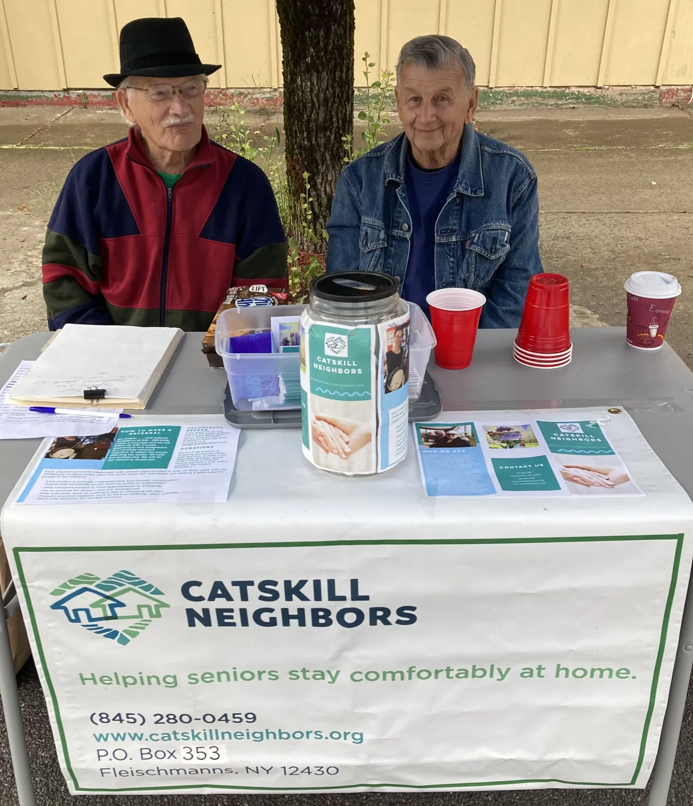 Catskill Neighbors Volunteers at the Fleischmanns Field Day.